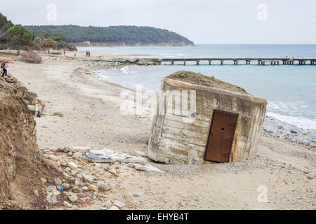 Gallipoli, en Turquie, WW1 Centenaire 2015 - Anzac Cove Banque D'Images