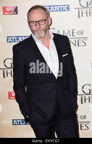 Londres, Royaume-Uni. 18 mars 2015. Liam Cunningham assiste à la première mondiale de Game of Thrones : Saison 5 à la Tour de Londres à Londres, au Royaume-Uni. Credit : Londres pix/Alamy Live News Banque D'Images