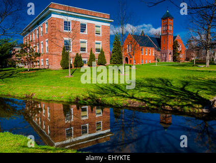 Gladfelter Hall, sur le campus de Gettysburg College, PA. Banque D'Images