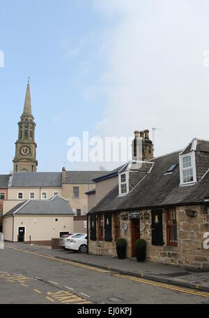 Extérieur de wheatsheaf inn falkirk scotland mars 2015 Banque D'Images