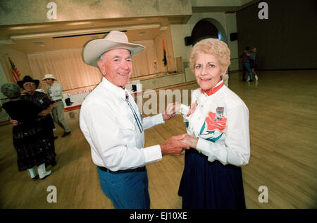 SUN CITY, AZ - 1 juillet : Les résidents de Sun City communauté de retraités participent à des activités à Sun City, Arizona en juillet, 1997. Banque D'Images