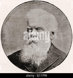 Sir Henry Parkes, 1815 - 1896. 7e Premier Ministre de Nouvelle-Galles du Sud, considéré comme le père de la Fédération australienne. Banque D'Images