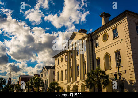 Le palais de justice de comté de Charleston, Caroline du Sud. Banque D'Images