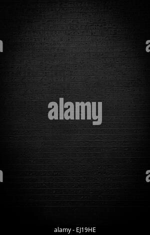 Hiéroglyphe égyptien sur le calcaire, 1500-1200 av. Banque D'Images