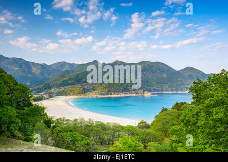 Atashika Beach de Kumano, au Japon. Banque D'Images