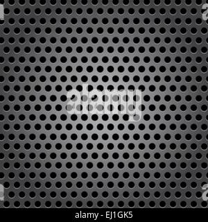 Cercle continu metal surface texture, vector illustration Illustration de Vecteur