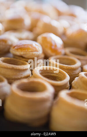 Close up of delicious le vol-au-vent Banque D'Images