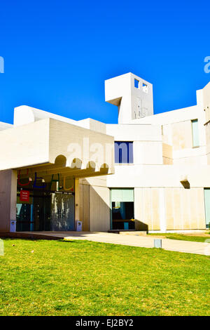 Musée, la Fondation Joan Miro. Barcelone, Catalogne, Espagne. Banque D'Images