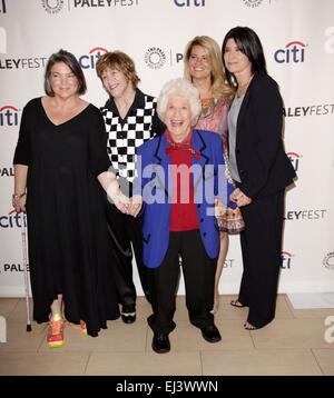 Assister à des célébrités 2014 PaleyFest fall-back : les faits de la vie 35e anniversaire au Paley Center for Media comprend : Mindy Cohn,Geri Jewell,Charlotte Rae,Lisa Whelchel,Nancy McKeon Où : Los Angeles, California, United States Quand : 15 Se Banque D'Images