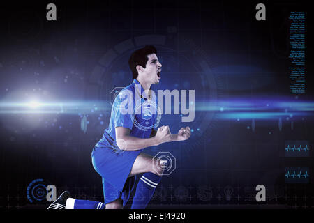 Composite image football player Banque D'Images