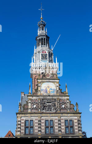 Ville historique d'Alkmaar, Hollande du Nord, Pays-Bas, Banque D'Images