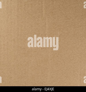 Carton brun texture fragment Banque D'Images
