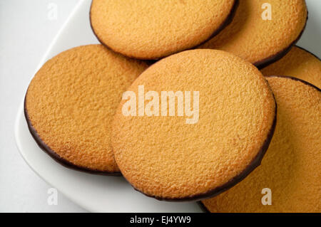 Les cookies au chocolat Banque D'Images