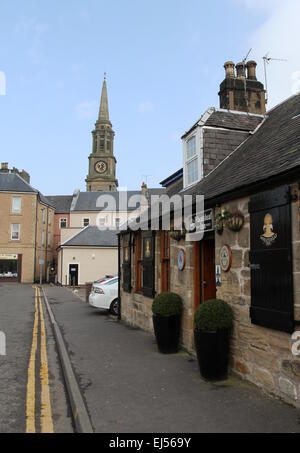 Extérieur de wheatsheaf inn falkirk scotland mars 2015 Banque D'Images