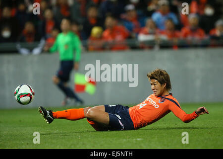 Shintaro Shimizu (Ardija), le 21 mars 2015 - Football : Football /2015 J2 match de championnat entre Omiya Ardija Kyoto Sanga 2-1 à Nack5 Stadium Omiya, Saitama, Japon. (Photo de YUTAKA/AFLO SPORT) [1040] Banque D'Images