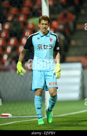 Daichi Sugimoto (Sanga), le 21 mars 2015 - Football : Football /2015 J2 match de championnat entre Omiya Ardija Kyoto Sanga 2-1 à Nack5 Stadium Omiya, Saitama, Japon. (Photo de YUTAKA/AFLO SPORT) [1040] Banque D'Images