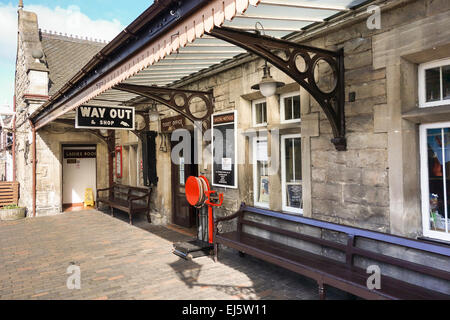 La Severn Valley Steam Railway ticket bureau à Bridgenorth Banque D'Images