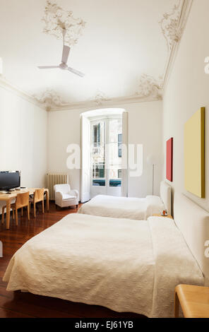 L'intérieur de l'hôtel belle vue, chambre à coucher Banque D'Images