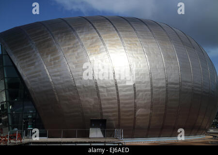 Glasgow Science Centre cinéma Imax pacific quay Scotland UK Banque D'Images