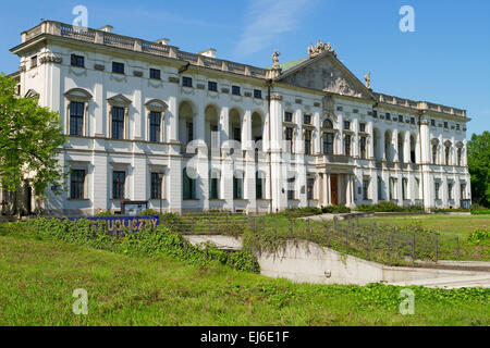 Le Palais Krasinski à Varsovie, Pologne. Banque D'Images