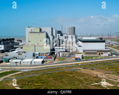 Dungess centrale nucléaire à Kent, England, UK Banque D'Images