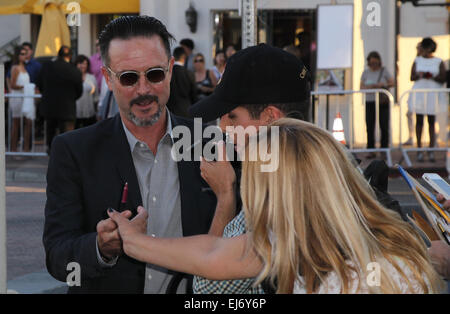 Projection spéciale de 'Champ de Chaussures perdues' - Arrivées avec : David Arquette Où : Los Angeles, California, United States Quand : 17 mai 2014 Banque D'Images