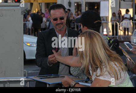 Projection spéciale de 'Champ de Chaussures perdues' - Arrivées avec : David Arquette Où : Los Angeles, California, United States Quand : 17 mai 2014 Banque D'Images