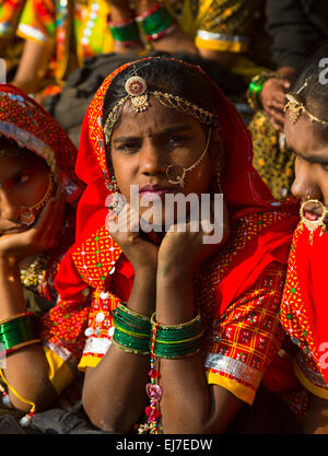 Beautiful Indian girl portrait Banque D'Images