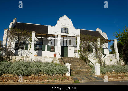 Bâtiment historique, la rue de l'Église, Tulbagh, Afrique du Sud Banque D'Images