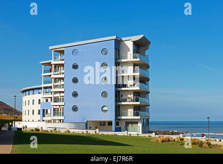 Appartement in Westward Ho !, Devon, Angleterre, Royaume-Uni Banque D'Images