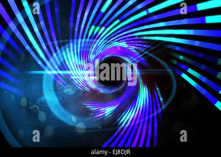 Arrière-plan laser généré numériquement Banque D'Images