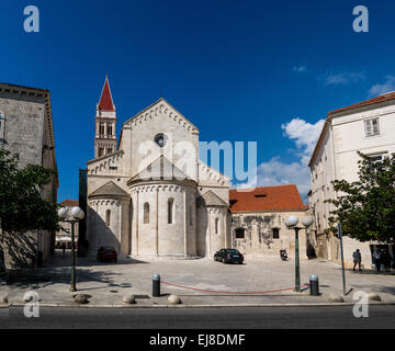 Cathédrale de St Lawrence à Trogir, Croatie Banque D'Images