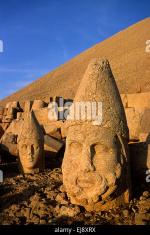 Turquie, Anatolie du Sud-est, Mont Nemrut Banque D'Images