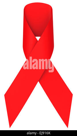le ruban rouge Banque D'Images