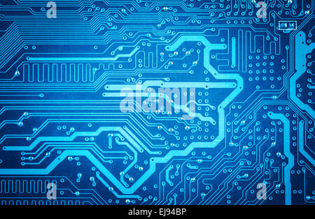 Circuit board background Banque D'Images