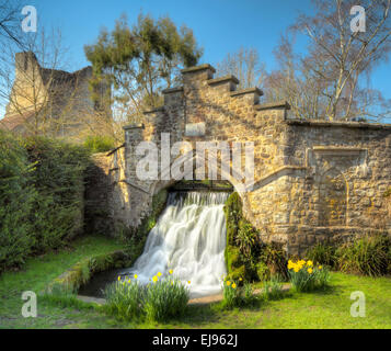 La cascade Cascade, West Malling. Banque D'Images