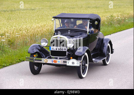 Veteran car Ford A, construit à 1928 Banque D'Images