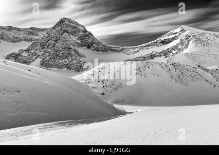 Reiaddavaggi paysage à Unna, Laponie, Suède Banque D'Images