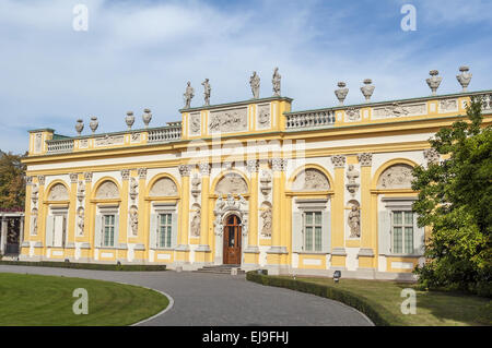 Palais de Wilanów, Varsovie, Pologne. Banque D'Images