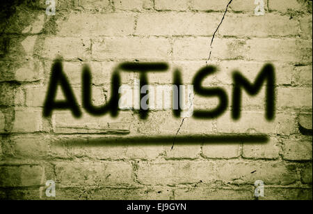Concept de l’autisme Banque D'Images