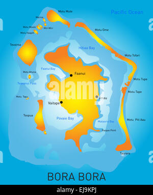 Bora Bora Banque D'Images