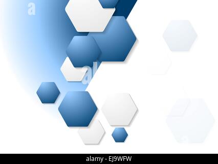 Résumé Contexte La géométrie Banque D'Images