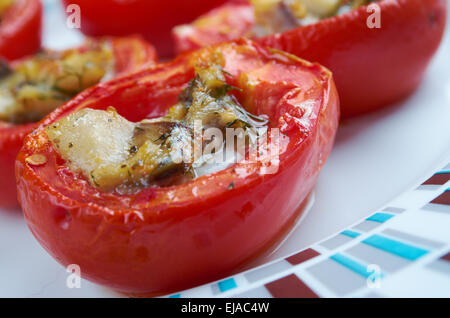 Pomodori al forno Banque D'Images