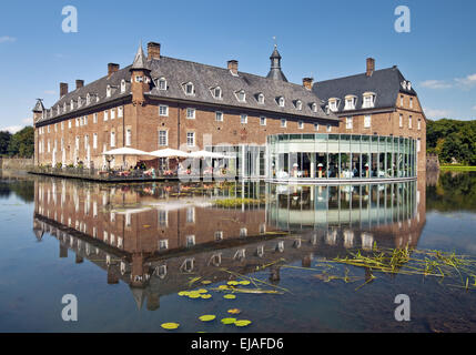 Burg château d'Anholt, Bocholt, Allemagne Banque D'Images