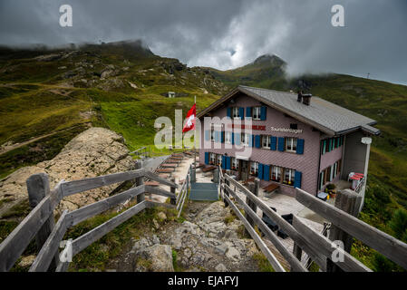 Stormy Mont Männlichen - Alpes Bernoises - Suisse Banque D'Images