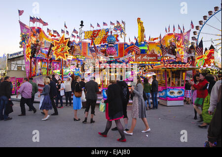 Oktoberfest à Munich, Bavière Banque D'Images