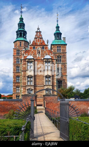 Château de Rosenborg à Copenhague. Banque D'Images