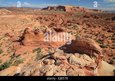 Coyote Buttes North La Vague Banque D'Images