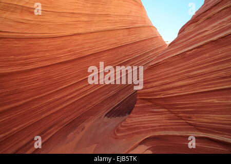 Coyote Buttes North La Vague Banque D'Images