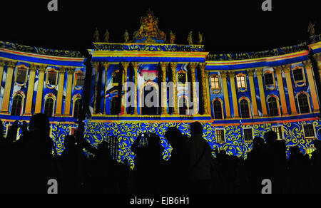 Fête des lumières de Berlin Allemagne Banque D'Images